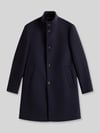 Tommy Hilfiger Regular Fit Mantel aus Woll-Mix Marine