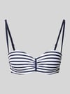 Venice Beach Bikini-Oberteil mit verstellbaren Trägern Dunkelblau