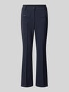 CAMBIO slim fit smalle broek met opgestikte zakken model 'FARAH' Marineblauw