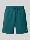 New Balance Relaxed Fit Shorts mit Logo-Stitching Dunkelgruen