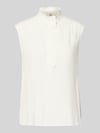 Soyaconcept Blusentop mit Rüschenkragen Modell 'RADIA' Offwhite
