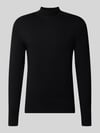 MARKUP Rollkragenpullover mit Viskose-Anteil Black