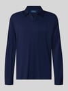Polo Ralph Lauren Slim Fit Poloshirt aus reiner Baumwolle Marine