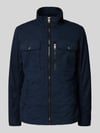 Tom Tailor Regular Fit Jacke aus reiner Baumwolle Marine