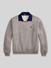 Polo Ralph Lauren Loose Fit Sweatshirt aus Baumwoll-Mix Dunkelblau