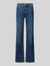 Christian Berg Woman Straight Fit Jeans aus Viskose mit Eingrifftaschen Jeansblau