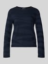 Tom Tailor Regular Fit Pullover aus reiner Baumwolle Marine