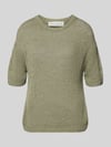 Marc O'Polo Loose Fit Pullover aus Baumwoll-Mix Hellgruen