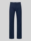 Christian Berg Men Regular Fit Chino mit 5-Pocket-Design Marine