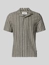s.Oliver RED LABEL Regular Fit Freizeithemd aus Baumwoll-Mix Black