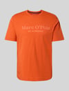 Marc O'Polo Regular Fit T-Shirt aus reiner Baumwolle Orange