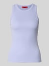 MAX&Co. Slim Fit Tank Top aus Baumwoll-Mix Modell 'FRAGOLA' Hellblau