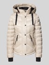 Gil Bret Regular Fit Steppjacke mit abnehmbarer Kapuze Offwhite