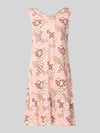 s.Oliver RED LABEL Relaxed Fit Freizeitkleid aus Baumwoll-Modal-Mix Pink