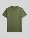 Polo Ralph Lauren Regular Fit T-Shirt aus reiner Baumwolle Khaki