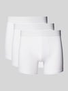 MCNEAL Trunks mit Label-Bund im 3er-Pack Weiss