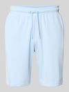 Blend Sweatshorts mit elastischem Bund Modell 'KARLOS' Hellblau