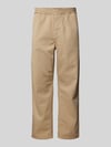 Carhartt Work In Progress Regular fit broek met steekzakken opzij, model 'FLINT' Beige