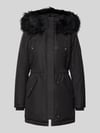 ONLY Regular fit parka met labelpatch, model 'IRIS' Zwart