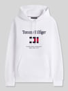 Tommy Hilfiger Regular fit hoodie van katoenmix Wit
