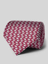 Willen Seidenkrawatte aus reiner Seide (8 cm) Fuchsia