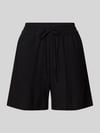 ONLY Bermudy o kroju regular fit z czystej bawełny model 'TIZANA' Czarny