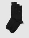 BOSS Socken mit Label-Detail im 3er-Pack Anthrazit