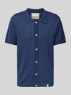 Colours & Sons Regular fit vrijetijdsoverhemd met halflange mouwen Marineblauw