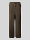 CAMBIO Leinenhose mit Eingrifftaschen Modell 'ADRIENNE' Oliv
