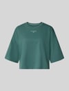 PUMA t-shirt o kroju relaxed fit z czystej bawełny Ciemnozielony