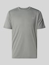 New Balance Funktionsshirt mit Rundhalsausschnitt und Logo Mittelgrau