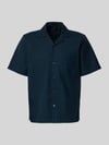 BOSS Orange Regular Fit Freizeithemd aus reiner Baumwolle Modell 'RAYER_M' Marine