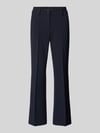 CAMBIO Flared Fit Stoffhose mit Viskose-Anteil Modell 'Farah' Marine