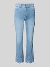 MAC broek met ajourwerk model 'KICK' Blauw