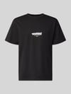 The North Face Relaxed fit T-shirt van puur katoen met logoprint Zwart