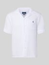 Polo Ralph Lauren Regular Fit Freizeithemd aus reinem Leinen Weiss