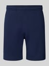 Lacoste Regular Fit Sweatshorts aus reiner Baumwolle Dunkelblau