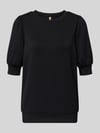 Soyaconcept Sweatshirt mit 1/2-Arm Modell 'BANU' Black
