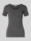 Marc O'Polo Regular Fit T-Shirt aus reiner Baumwolle Dunkelgrau