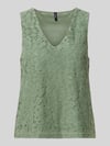VERO MODA Top na ramiączkach o kroju regular fit z mieszanka bawełny model 'HONEY' Trzcinowy