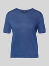 Weekend Max Mara regular fit gebreide pullover van puur linnen model 'PANCONE' Koningsblauw