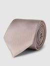 MONTI Krawatte aus reiner Seide (6 cm) Taupe