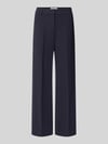 COMMA Stoffhose mit Gesäßtasche Dunkelblau