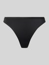 Calvin Klein Underwear Stringi z elastycznym pasem Czarny