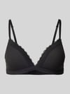 Jake*s Casual BH ohne Bügel mit Spitzendetails Black
