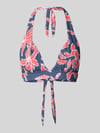 Barts Bikini-Oberteil mit Neckholder Modell 'Camolo' Blau