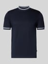 BOSS Slim Fit T-Shirt aus reiner Baumwolle Modell 'TESSLER 202' Marine
