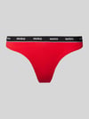 HUGO String mit elastischem Label-Bund Modell 'Carousel' Rot