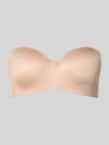 MAGIC Bodyfashion Schalen-BH mit mit abnehmbaren Trägern und Push-Up-Effekt Beige