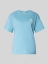 Marc O'Polo DENIM Regular Fit T-Shirt aus reiner Baumwolle Rauchblau